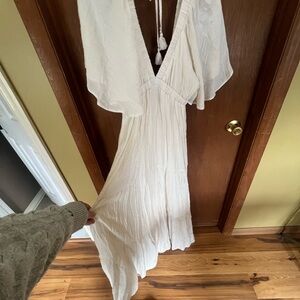 HYFVE  Ivory Maxi Dress